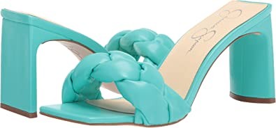 Jessica Simpson Women's Sassia Webbing Strap Heel Sandals